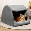 Spacious & Cozy Dog Bed Flannel Plush Durable Design