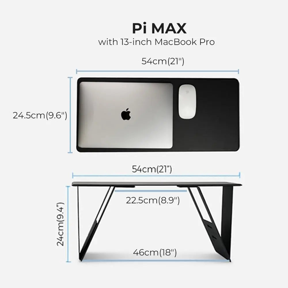 Paper-Thin Laptop Table - Portable & Lightweight Mini Table for Study and Reading