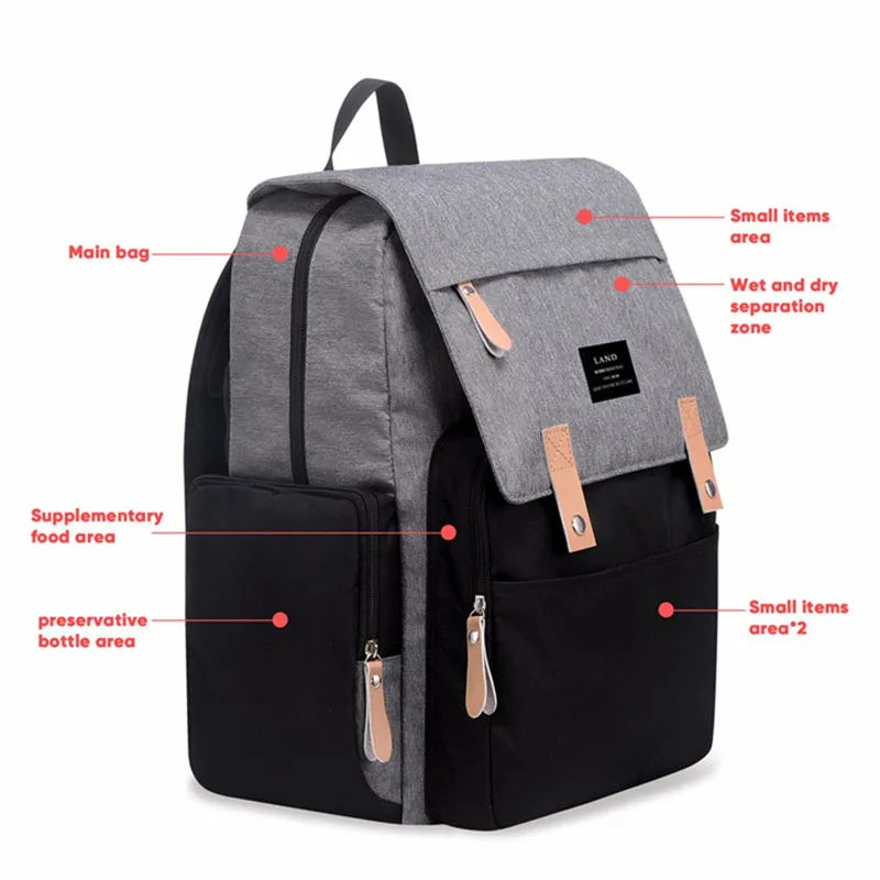 Large Capacity Mommy Backpack