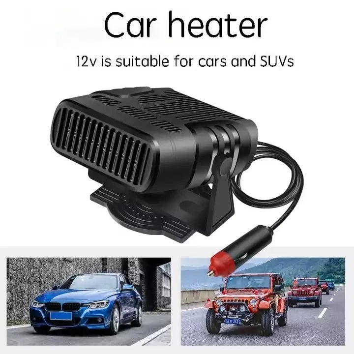 Car Heater – Defrost, Heat & Cool with Powerful 12V Efficiency