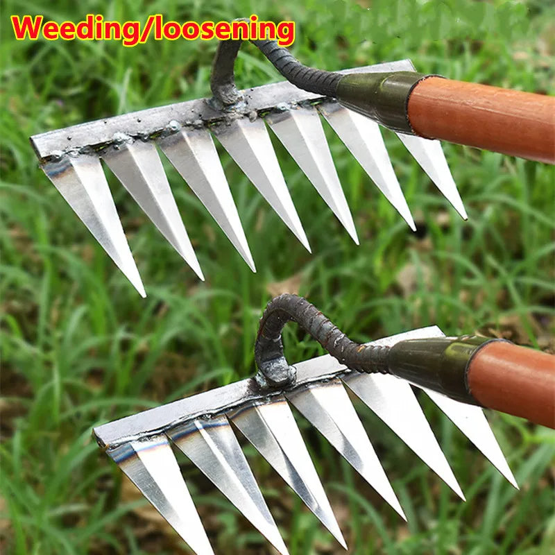 Versatile Handle Rakes For Lawn