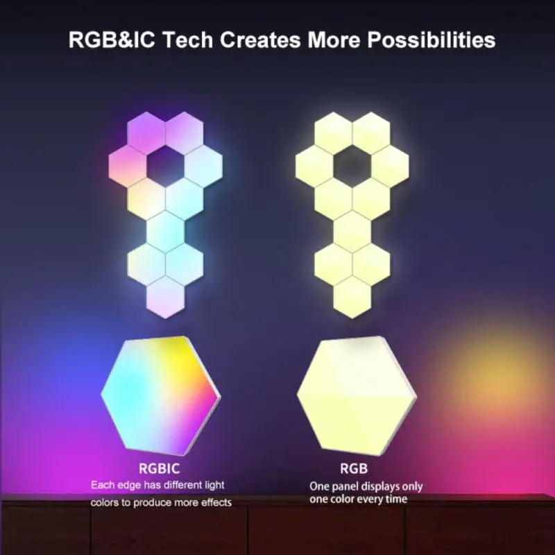 Smart Hexagon Lights