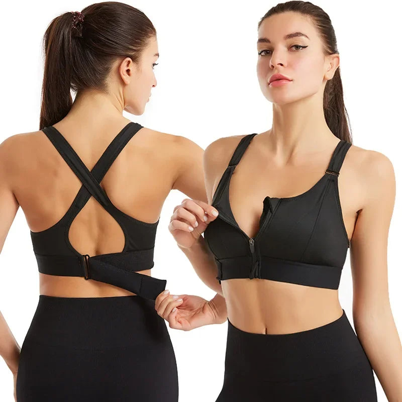 Adjustable, Supportive Sports Bra