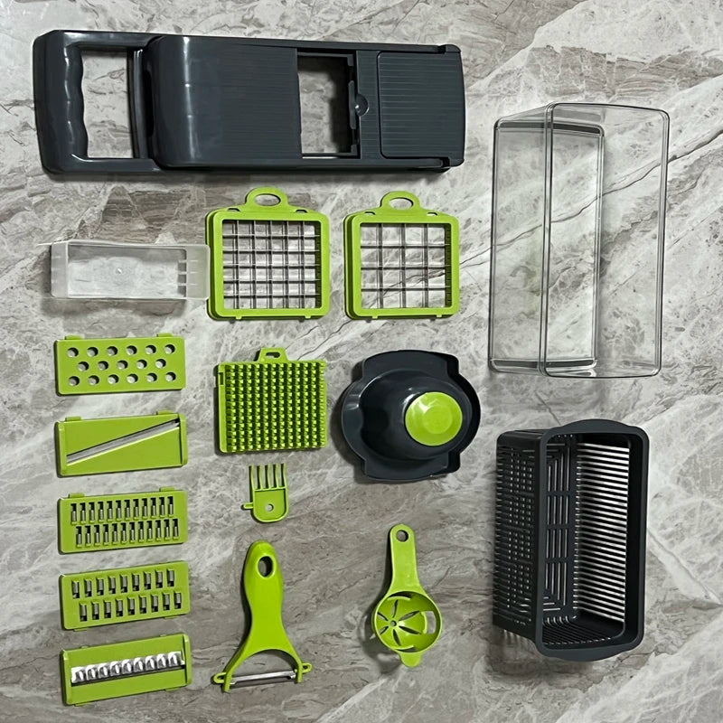 16 IN 1 Multifunctional Vegetable Slicer And Cutter