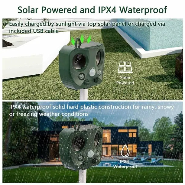 Ultrasonic Bird & Pest Defender