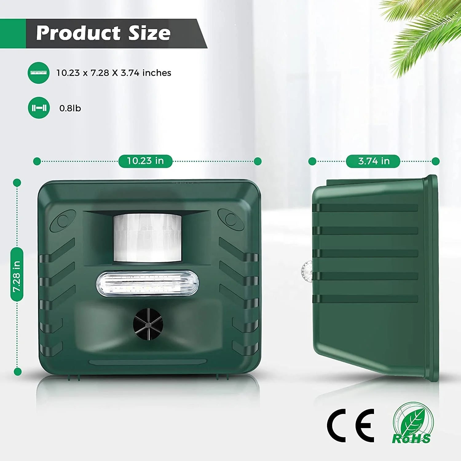 Woodpecker Ultrasonic Repeller for Effective Bird Control - Get Rid of Woodpeckers