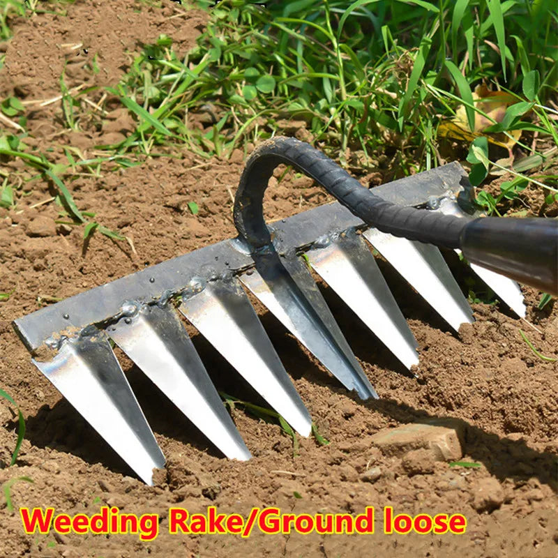 Versatile Handle Rakes For Lawn