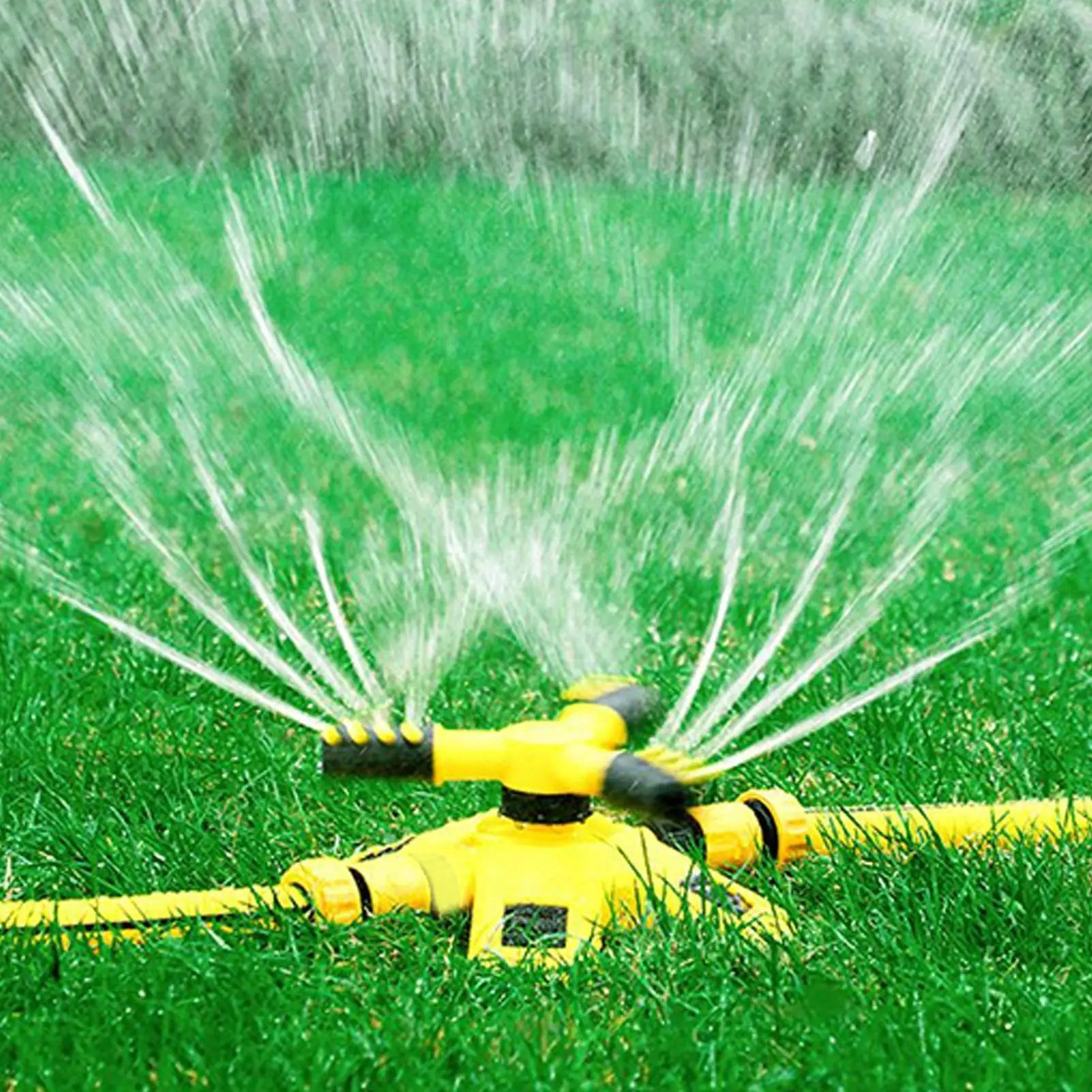 AquaFlow 360 | Rotating Lawn Sprinkler for Gardens