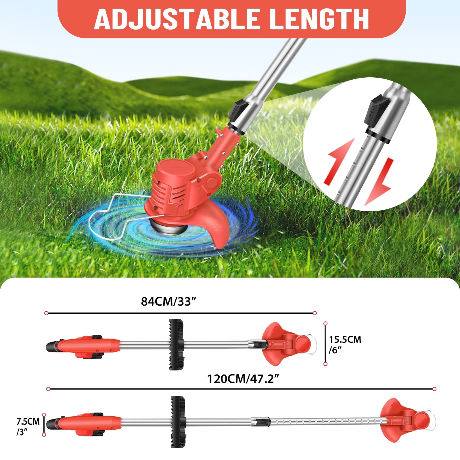 PowerTrim Cordless Grass Trimmer