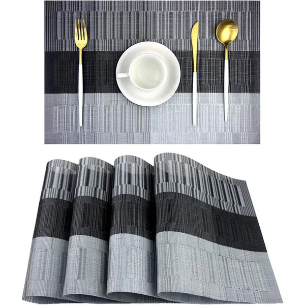 TableWove – Luxury Washable Placemats with Heat-Resistant Design for Stylish Dining