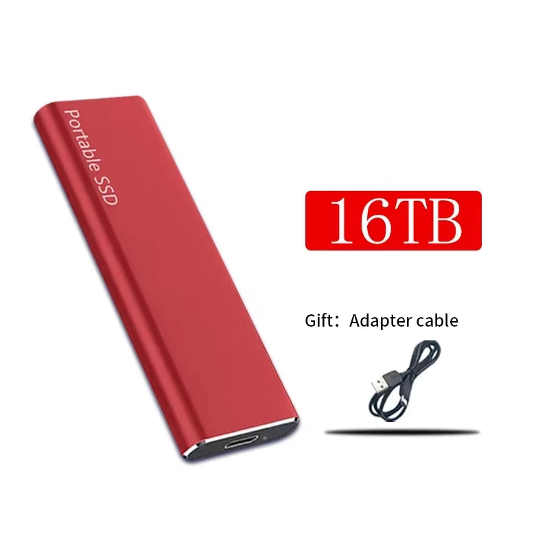 Mexoresia™ High-Speed Portable SSD External Solid State Drive