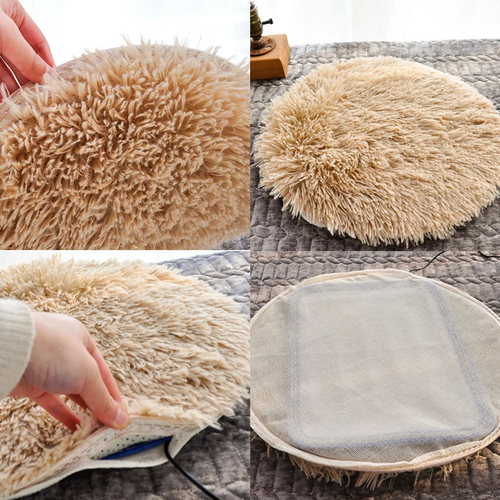 Heated Pet Cushion | Plush USB Warming Pad