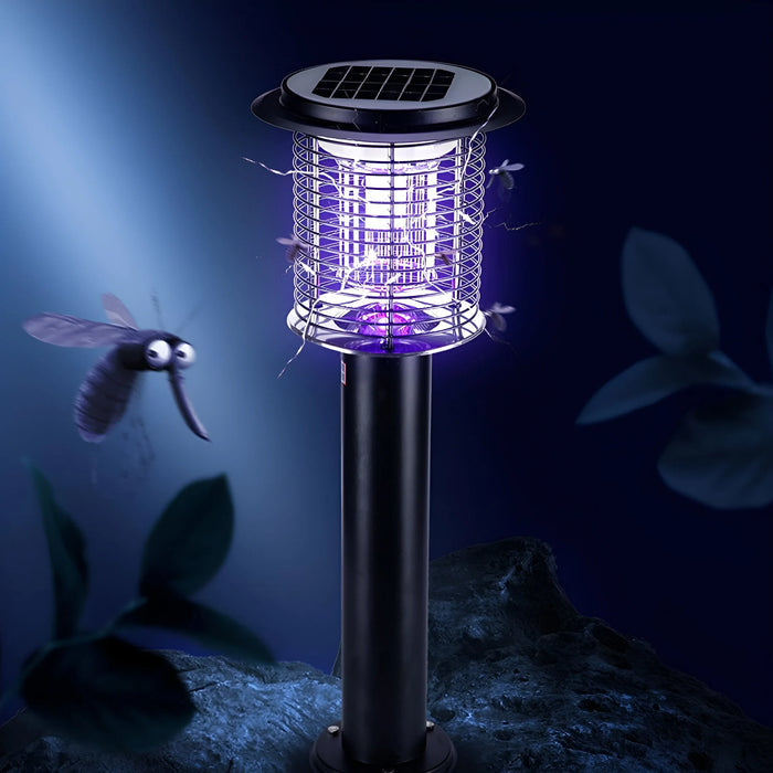 Outdoor Mosquito Killer Lamp | Solar LED Bug Zapper with Dual Charging