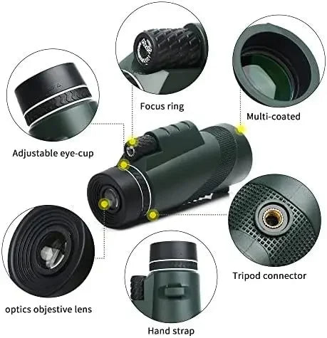 Military Grade Monocular Telescope