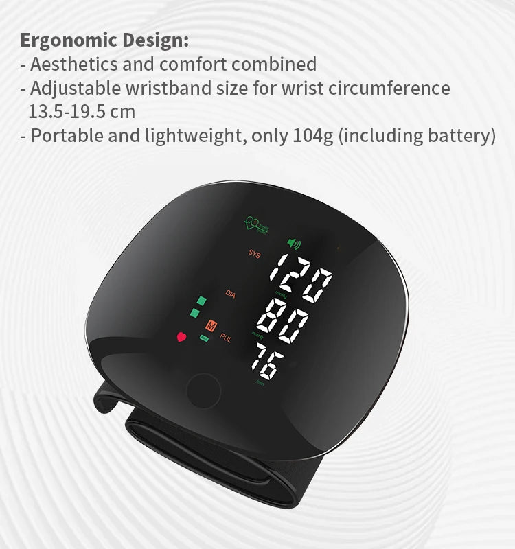 Wrist Blood Pressure Monitor