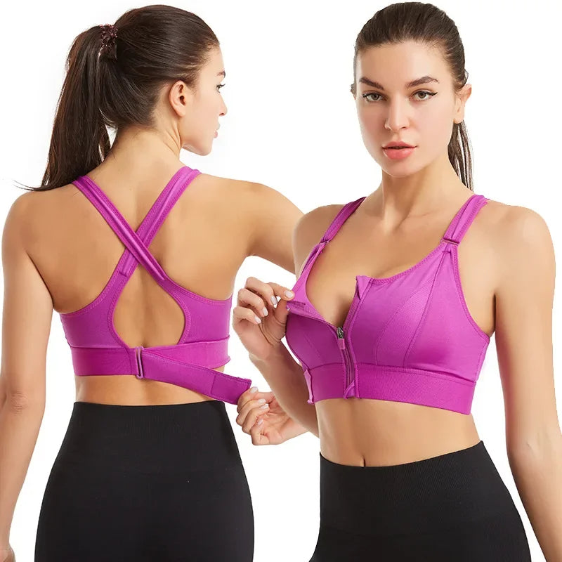 Adjustable, Supportive Sports Bra