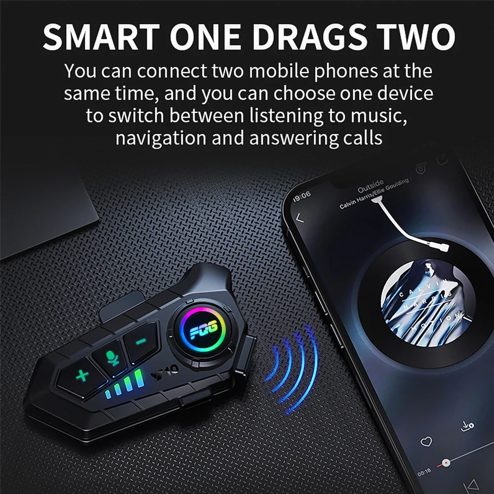 Motorcycle Bluetooth Earphone