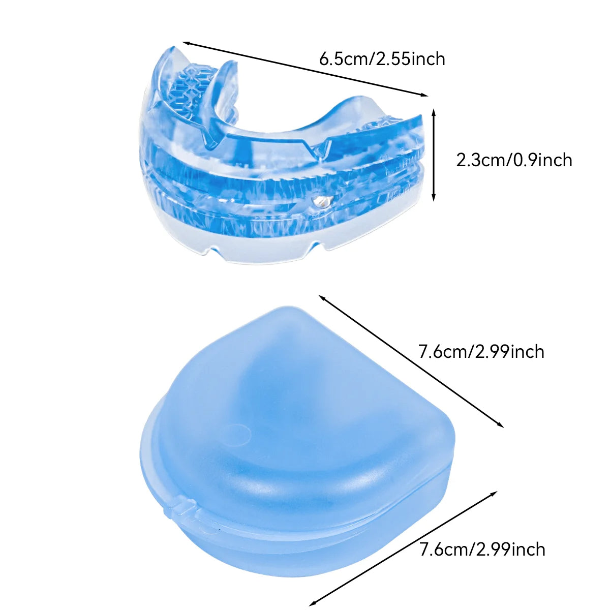 Adjustable anti-snoring mouthpiece