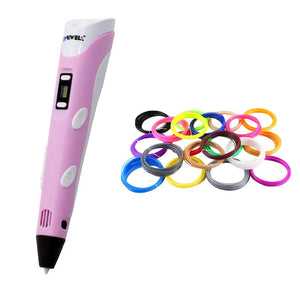 Original 3D Printing Pen – Kid-Friendly with 20 Colors & 100M Filament