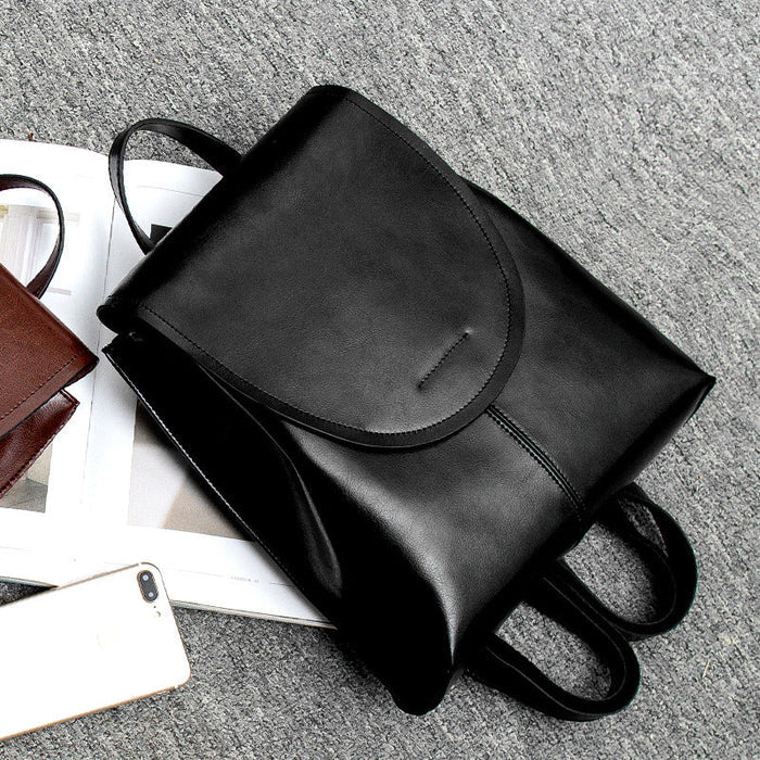 LuxeLeather – Trendy Leather Backpack for Women | Stylish, Versatile & Sustainable Design