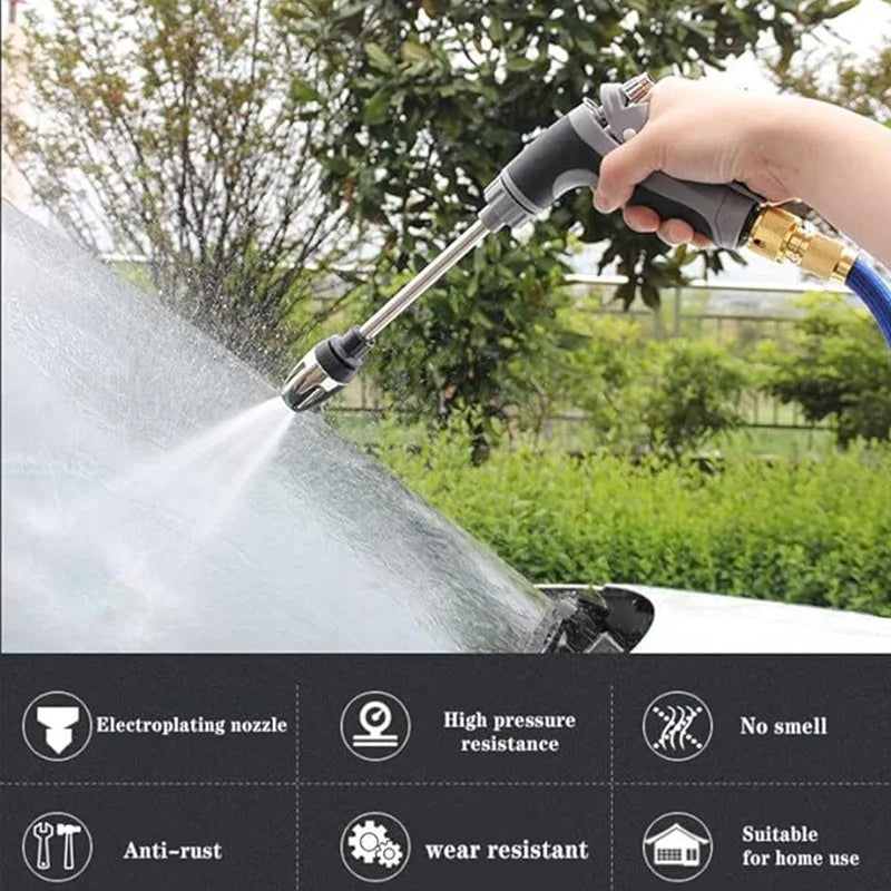 TurboWasher | High-Pressure Attachment for Garden Hoses with 360° Spray