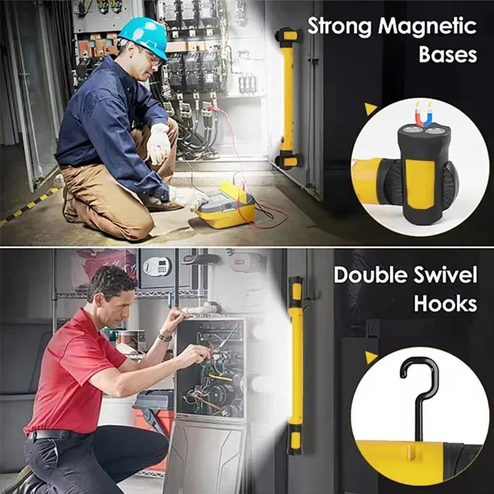 Rechargeable LED Work Light with Magnetic Base