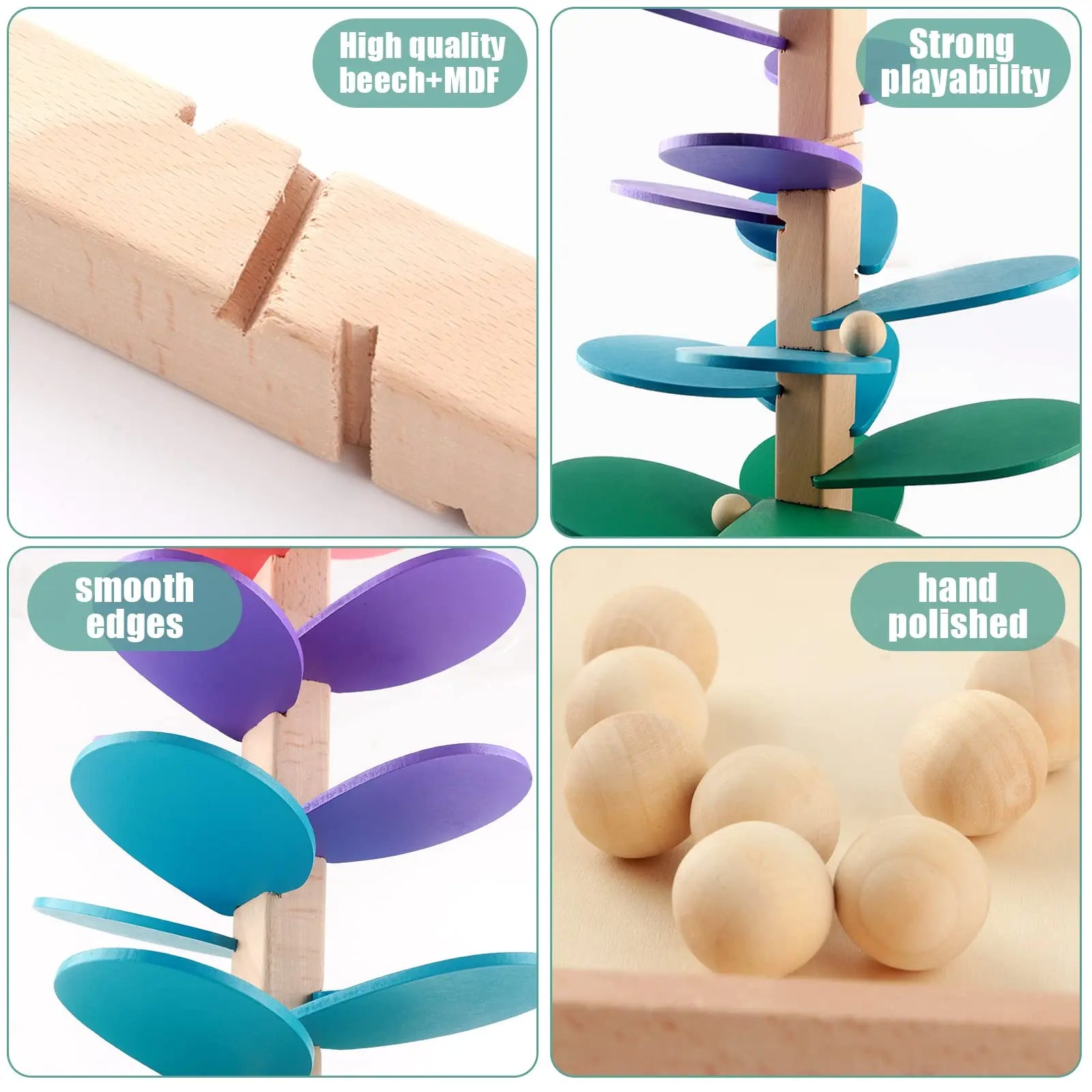 Rainbow Sound Tower for Sensory Play and Interaction