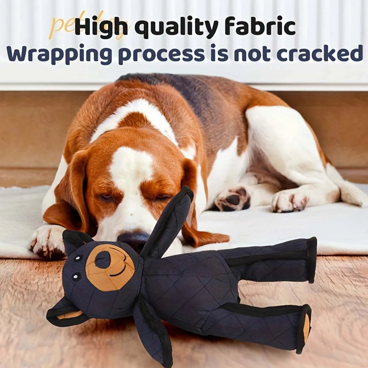 Indestructible & Interactive Bear Dog Toys For Heavy Chewers