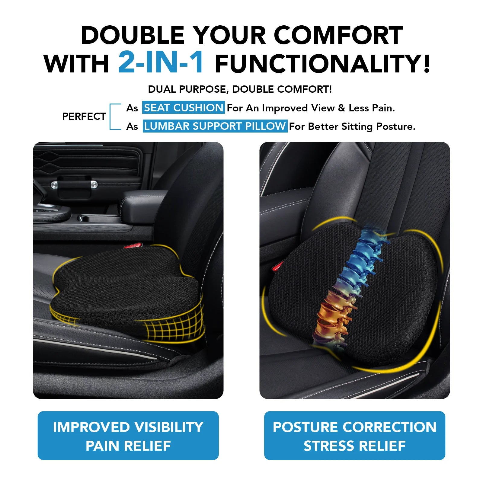 Car Booster Seat Cushion For Adult