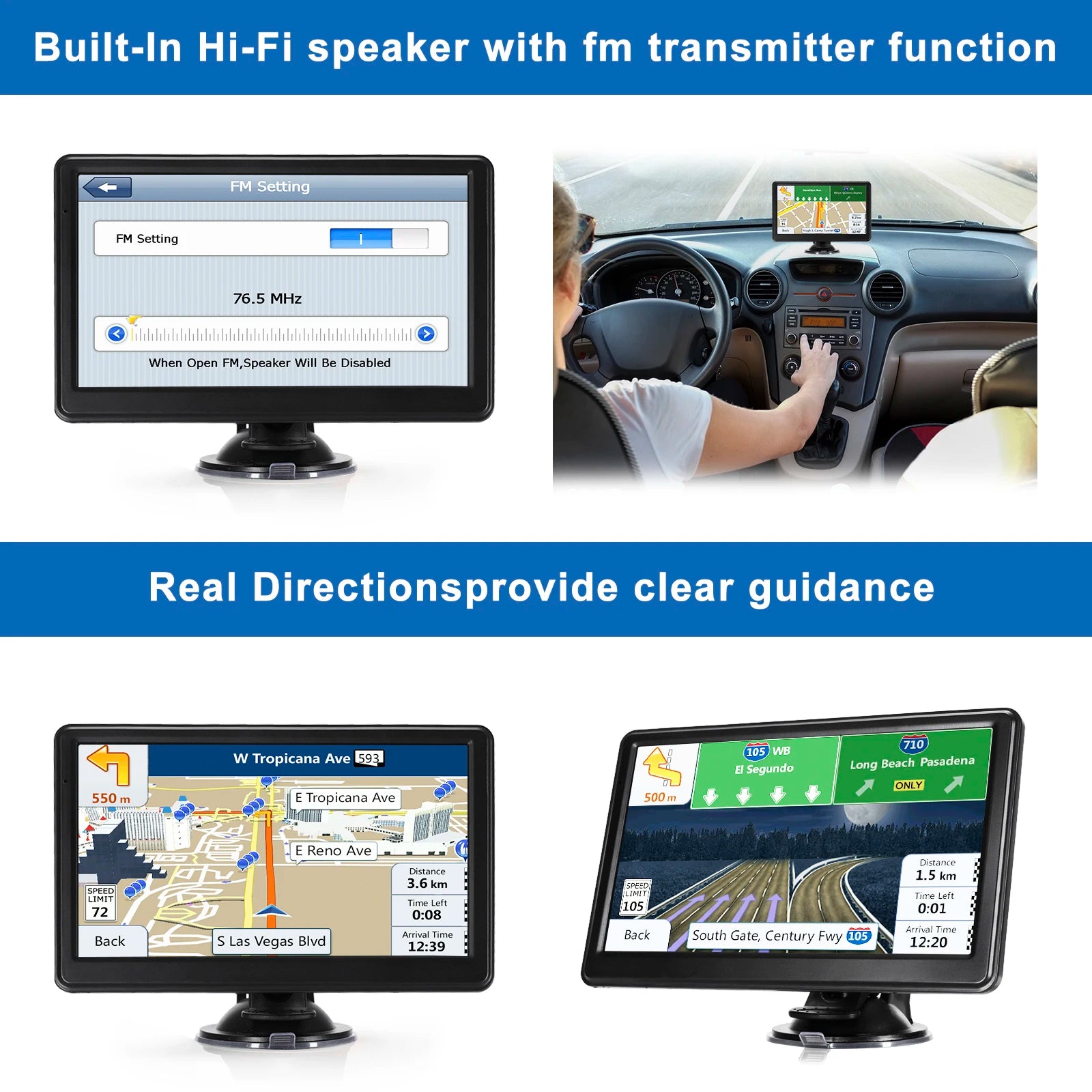 7" GPS Navigation System