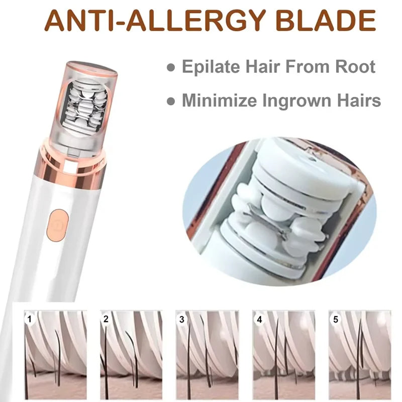 2 in 1 Facial Hair Removal and Epilator for Women