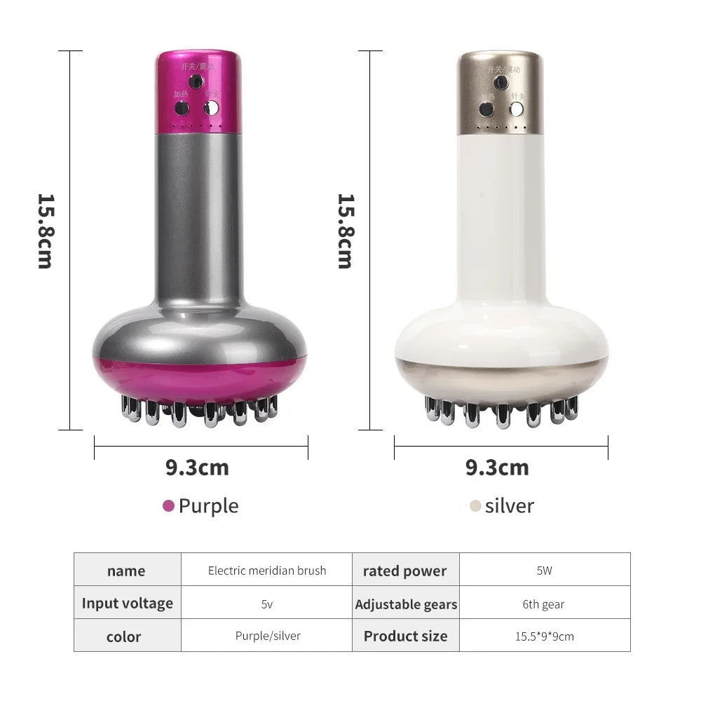 Microcurrent Therapy Massager: EMS, Heat, Guasha, Detox & Slimming