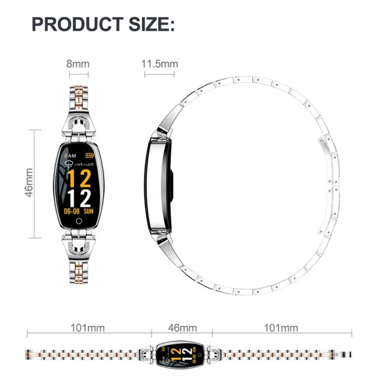 Smart Fitness Watch for Women with Bracelet Strap