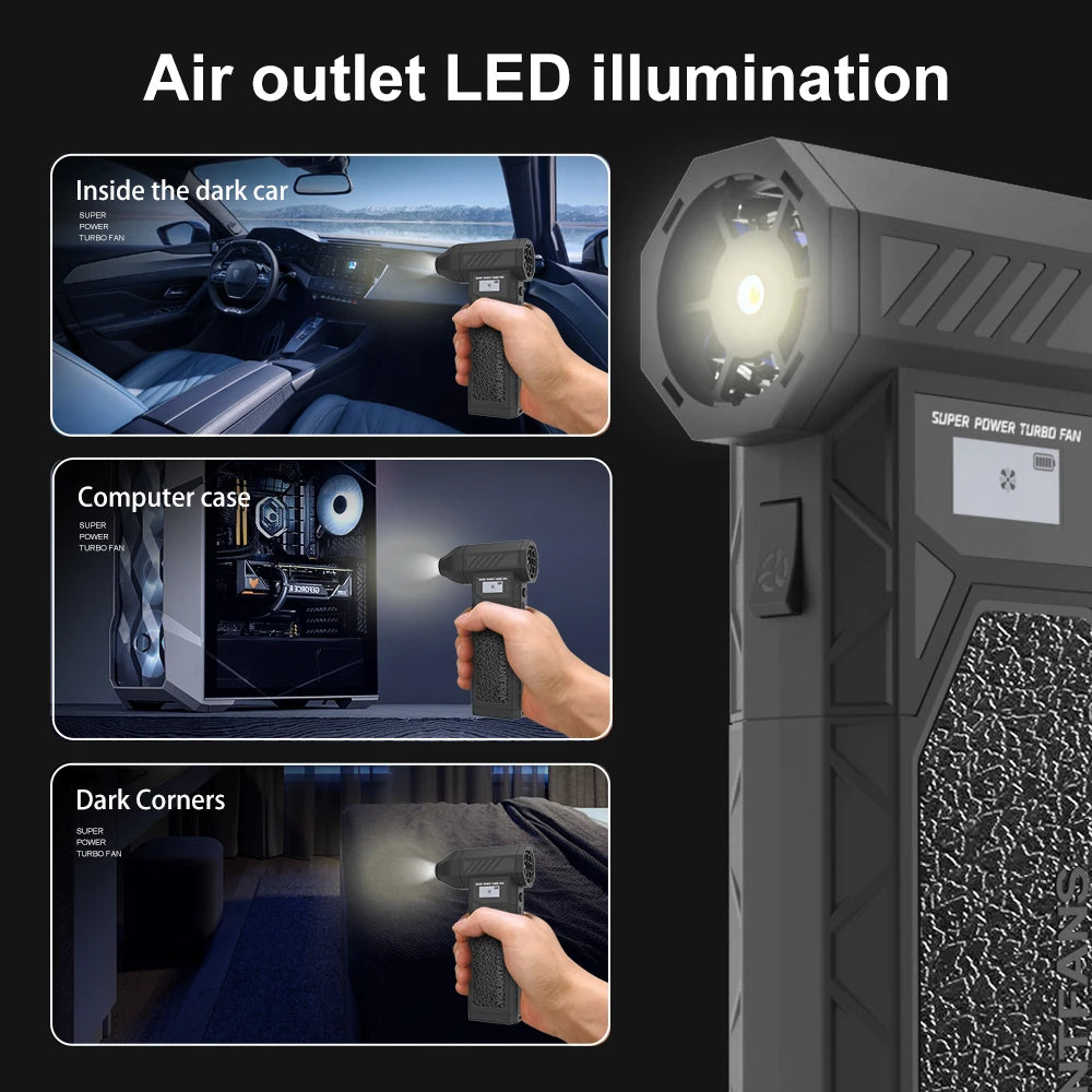High-Power Air Blower & Vacuum Dust Cleaner