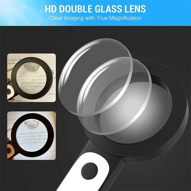 DetailMax | 30x magnifying glass for seniors