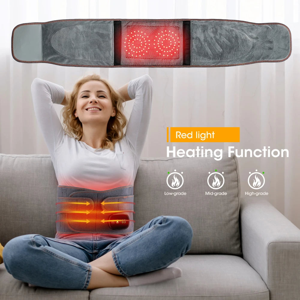 Red Light Therapy Cordless Heating Pad Massage Belt