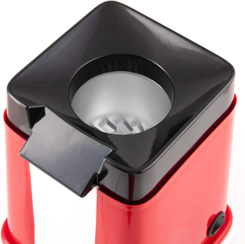 1200 Watts Electric Popcorn Machine – Retro Style with Measuring Cup & Removable Lid