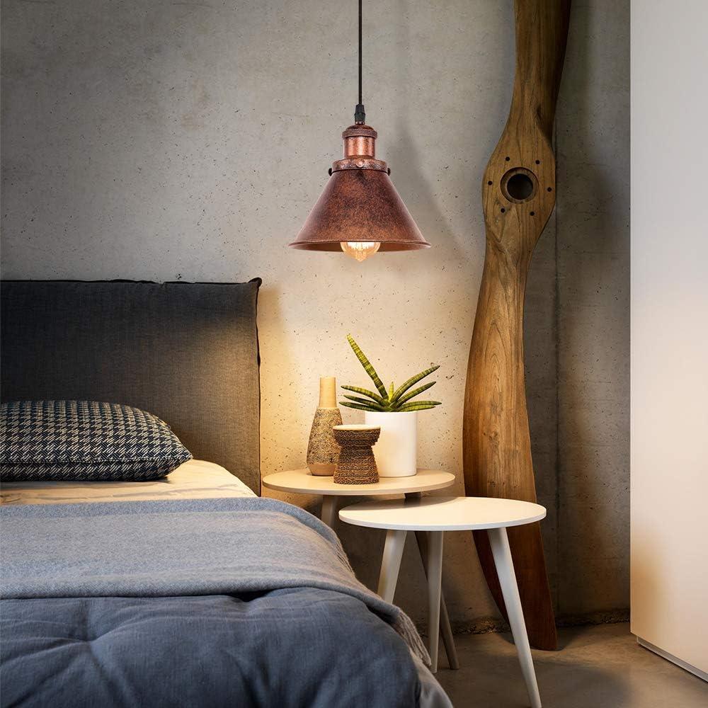 CopperDome | Industrial Vintage Antique Copper Pendant Light