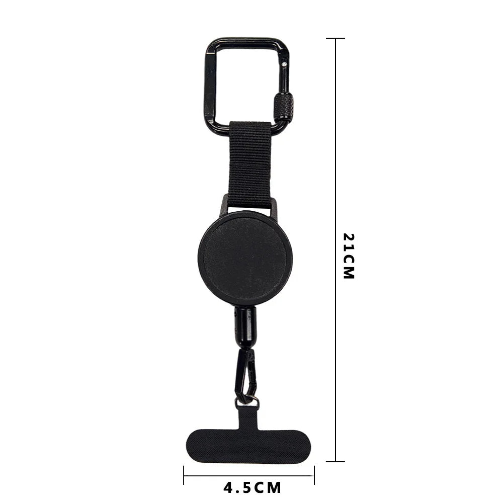 Retractable Phone Security Holder | Anti-Theft Belt Clip Design