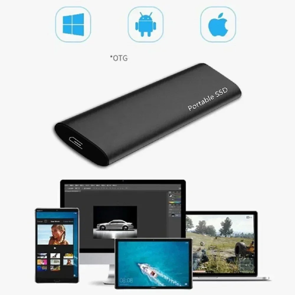 Mexoresia™ High-Speed Portable SSD External Solid State Drive