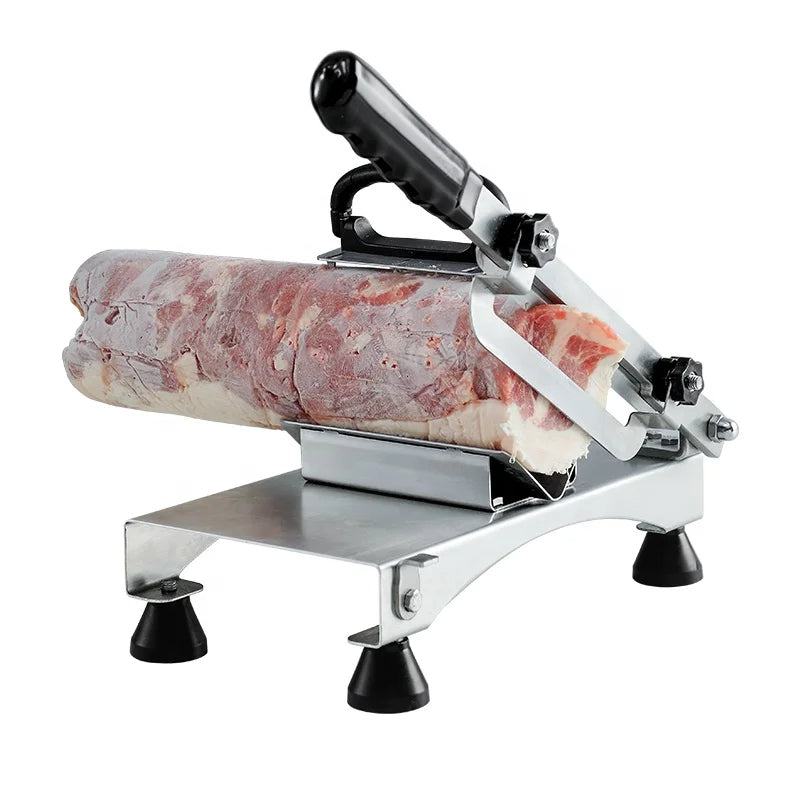 Professional Meat Slicer | Stainless Steel Manual Cutter