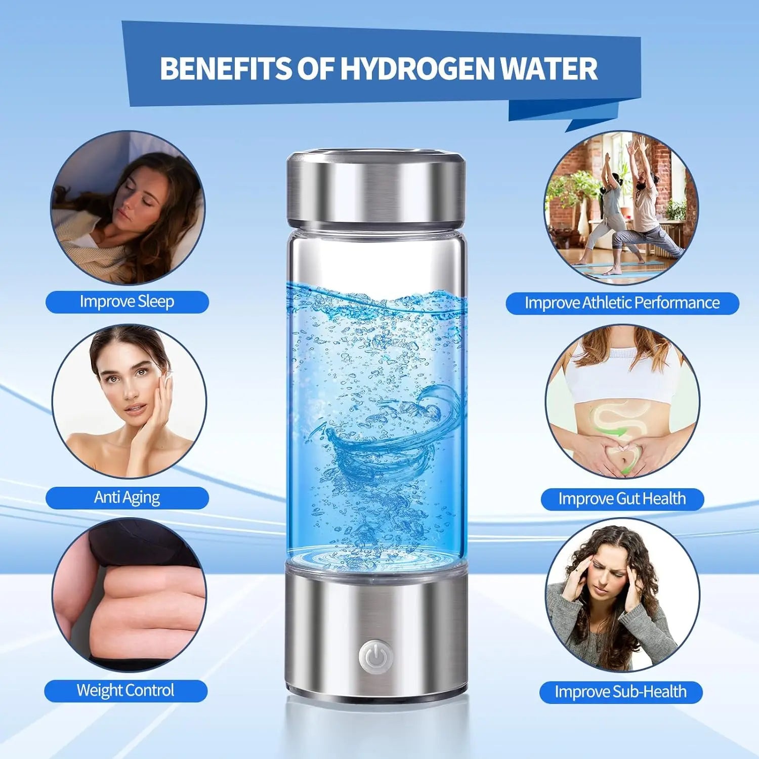 Hydrogen Water Bottle