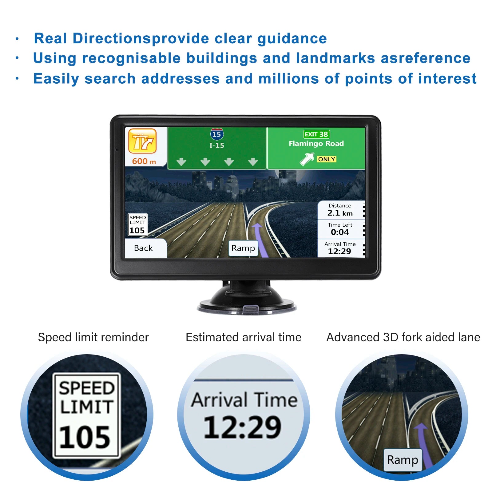 7" GPS Navigation System