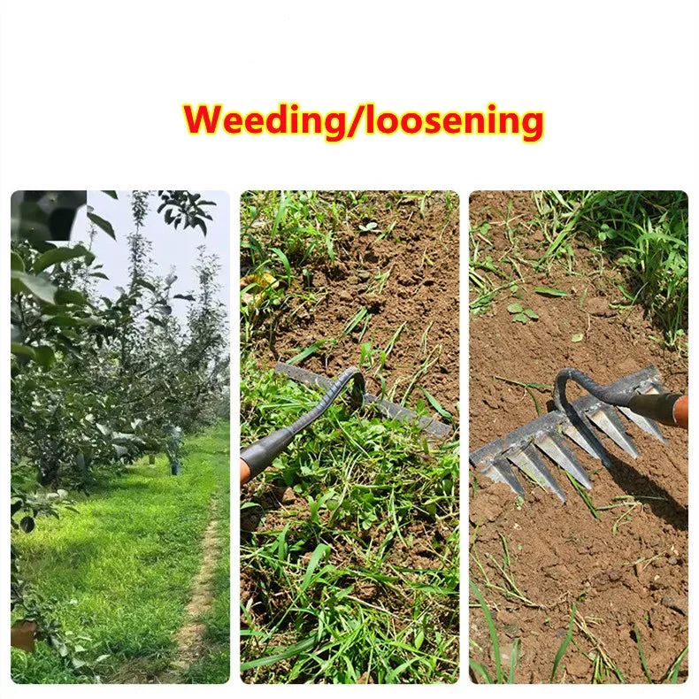 Versatile Handle Rakes For Lawn