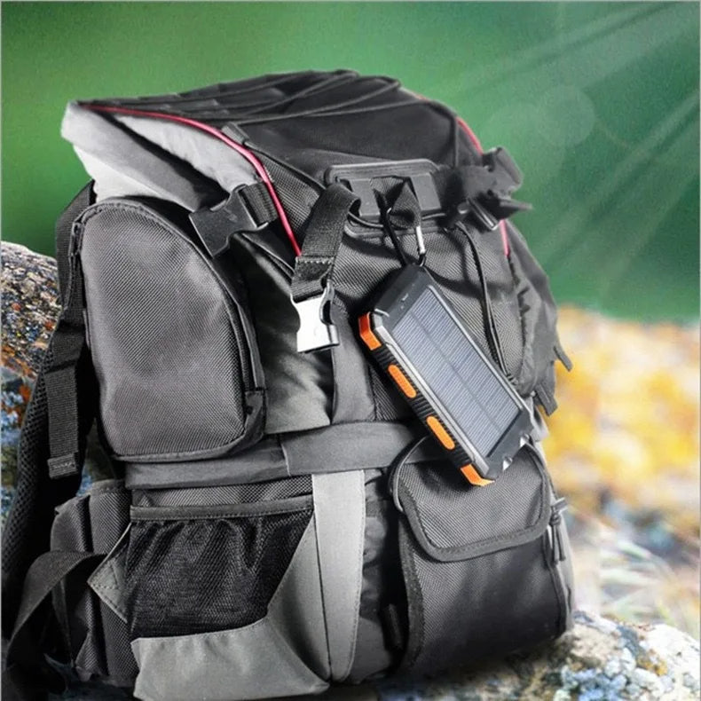 500000mAh - Portable and IP67 Waterproof Solar Power Bank