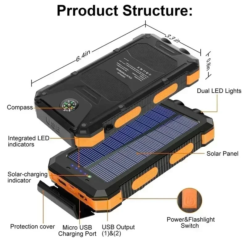 Portable Solar Power Bank