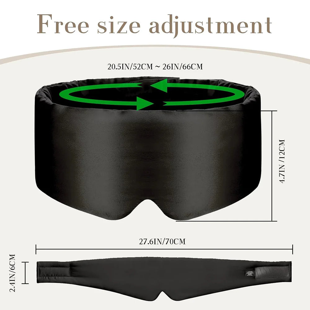Mulberry Silk Sleep Mask | Premium Light Blocking Design