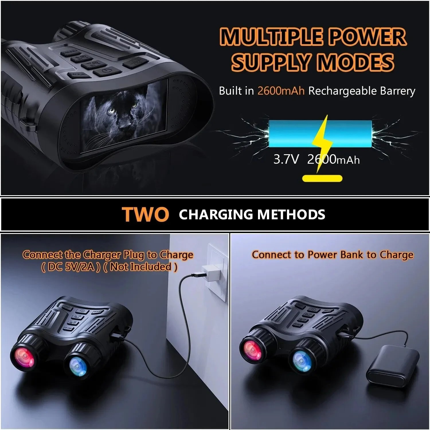 Ultra HD Night Vision IR Binoculars