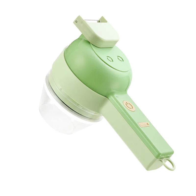 4 In1 Portable Multifunctional Electric Vegetable Cutter