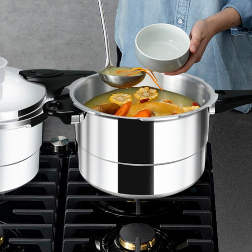 5L Explosion-Proof Pressure Cooker – For Gas Induction & Open Flame – 22cm Thickened Design